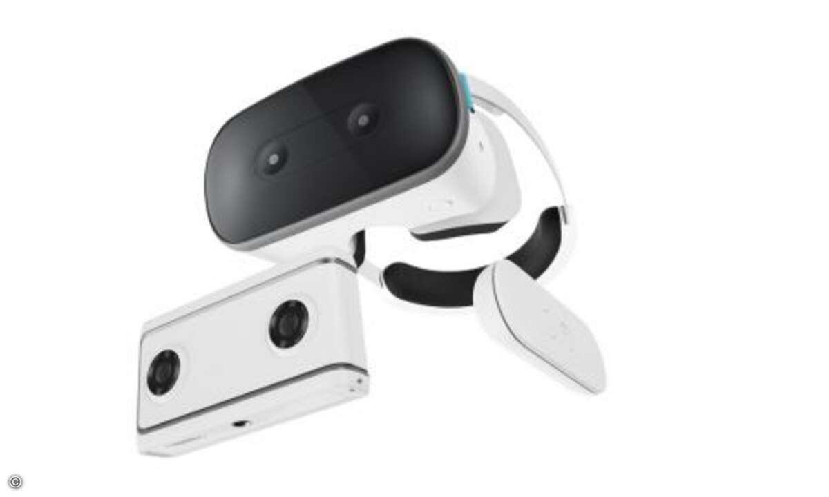 Mit der »Lenovo Mirage Kamera« mit Daydream können die Anwender eigene VR-Inhalte erstellen (Bild: Lenovo)
