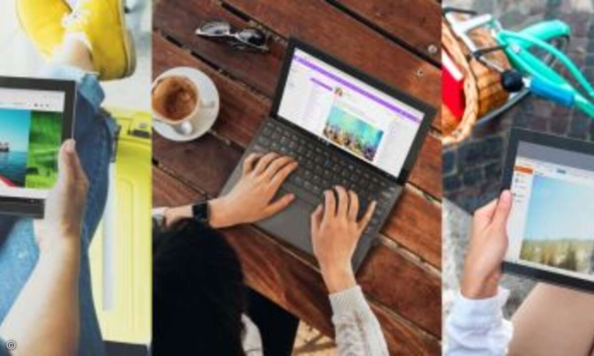 Always On, Always Connected PC - Lenovos neuer »Miix 630« (Bild: Lenovo)