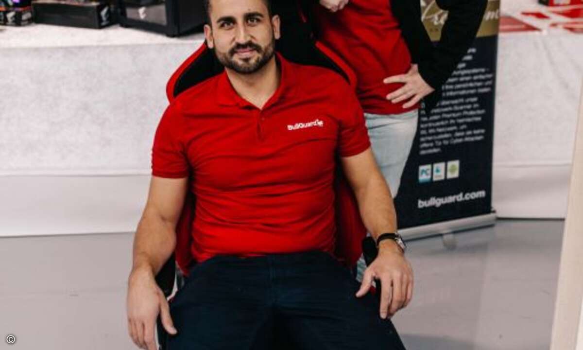 Oktay Cayiroglu und Stefan Wehrhahn (Bullguard) (Bild: Agando)