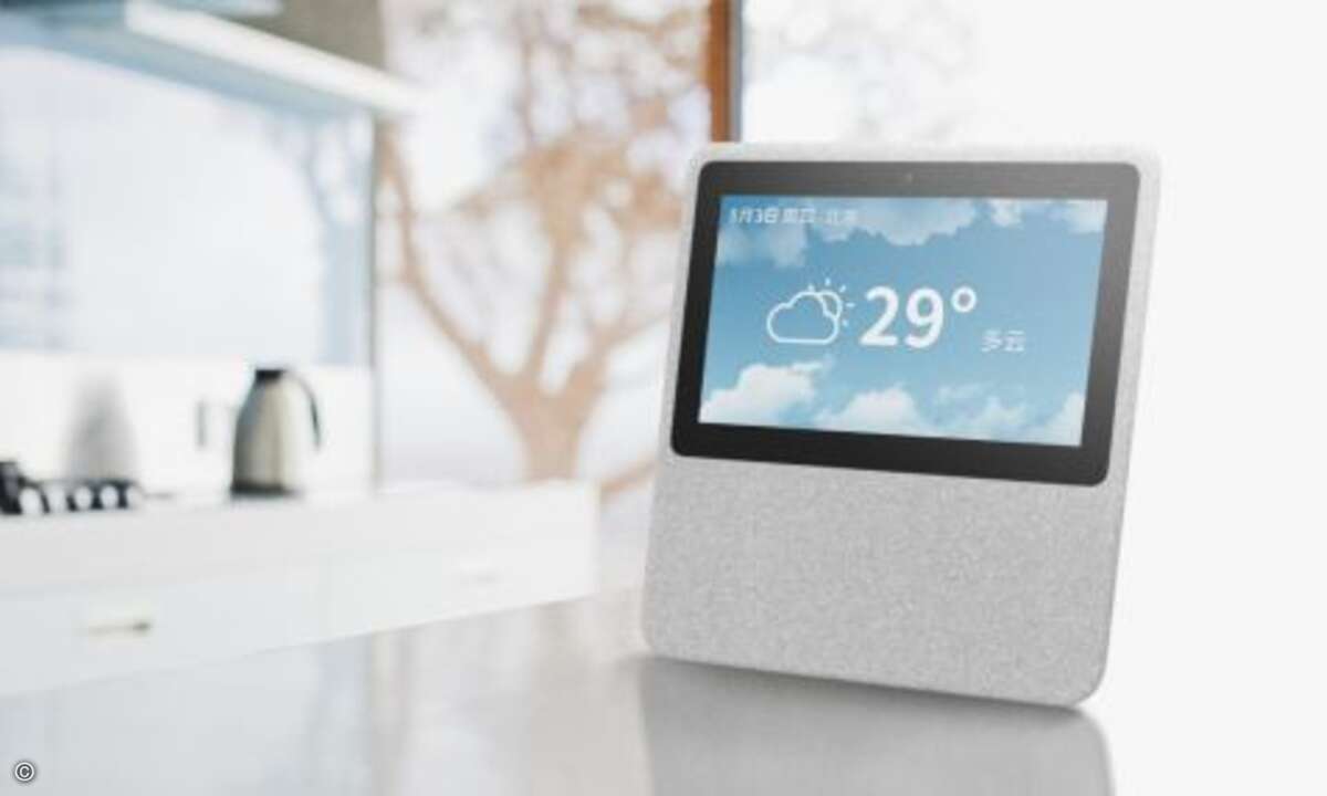 Auch der chinesische Internet-Riese Baidu hat auf der CES einen digitalen Assistenten in Form eines smart Displays vorgestellt (Bild: Baidu)