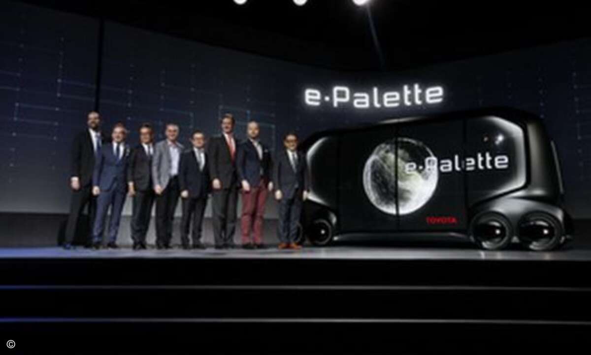 Toyota will mehr sein als nur ein Autobauer, der japanische Hersteller stellte eine modulare Mobility-Plattform vor (Bild: CES)