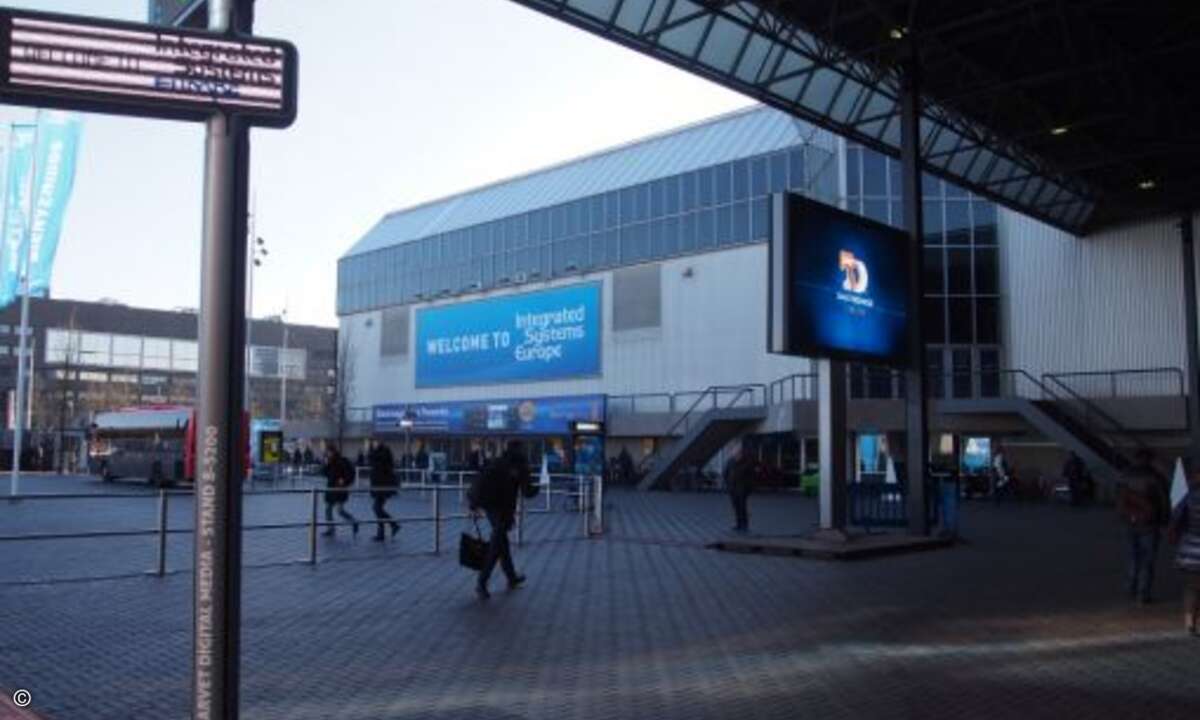 Die ISE 2018 in Amsterdam öffnet ihre Türen (Foto: CRN)