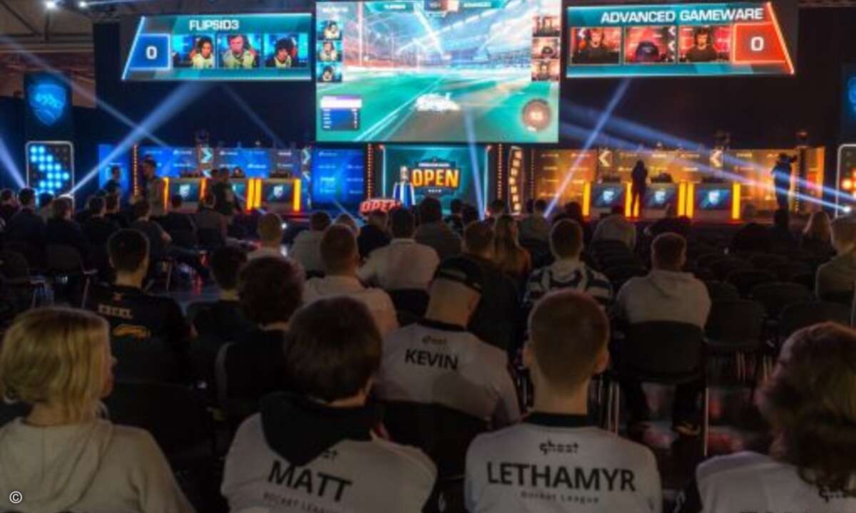 In sechs eSports-Turnieren wurden Preisgelder von rund 230.000 US-Dollar ausgeschüttet (Bild: Leipziger Messe / Tom Schulze)