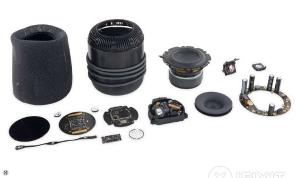 Am Ende waren die Experten erstaunt, was Apple alles in seinem Gerät untergebracht hat. Nur Siri konnten sie nirgends finden. (Foto: iFixit)