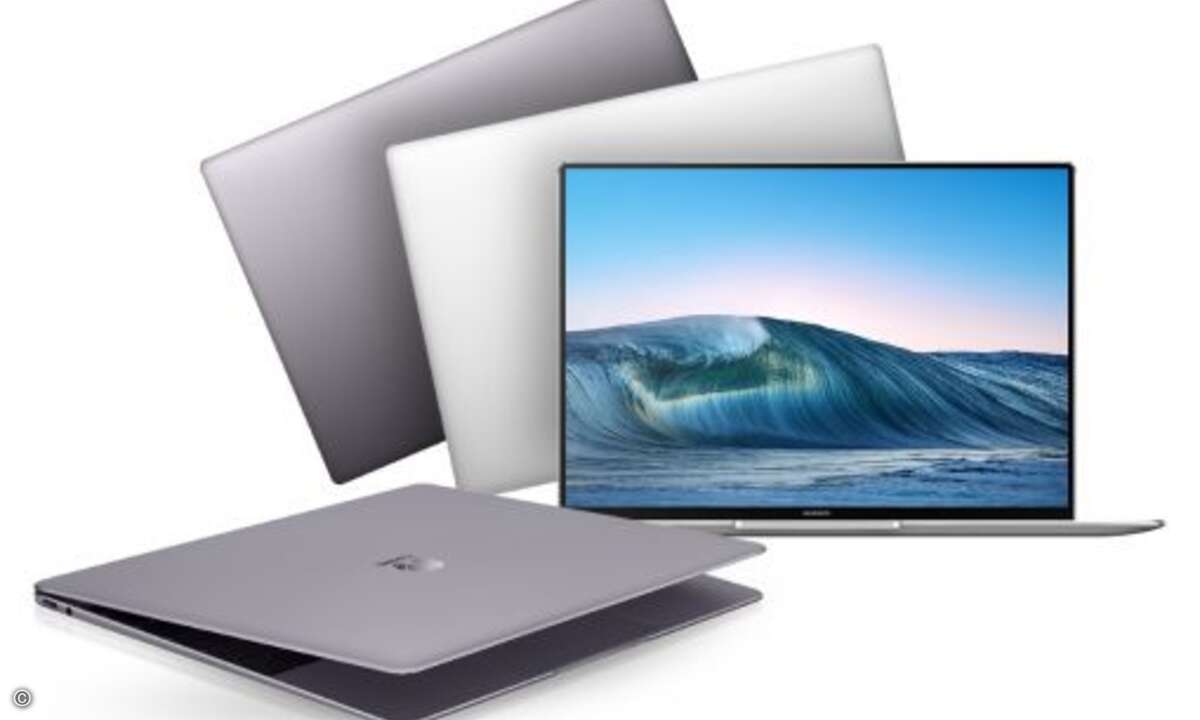 Huaweis knapp 14 Zoll großes »MateBook X Pro« hat ein berührungsempfindliches 3K-Display im Seitenformat 3:2 (Bild: Huawei)