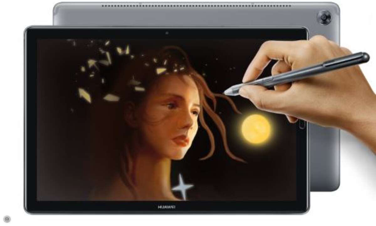 Außerdem zeigte Huawei zwei neue Tablets der »MediaPad-M5«-Serie im 8,4-Zoll- und im 10,8-Zoll-Format (Bild: Huawei)