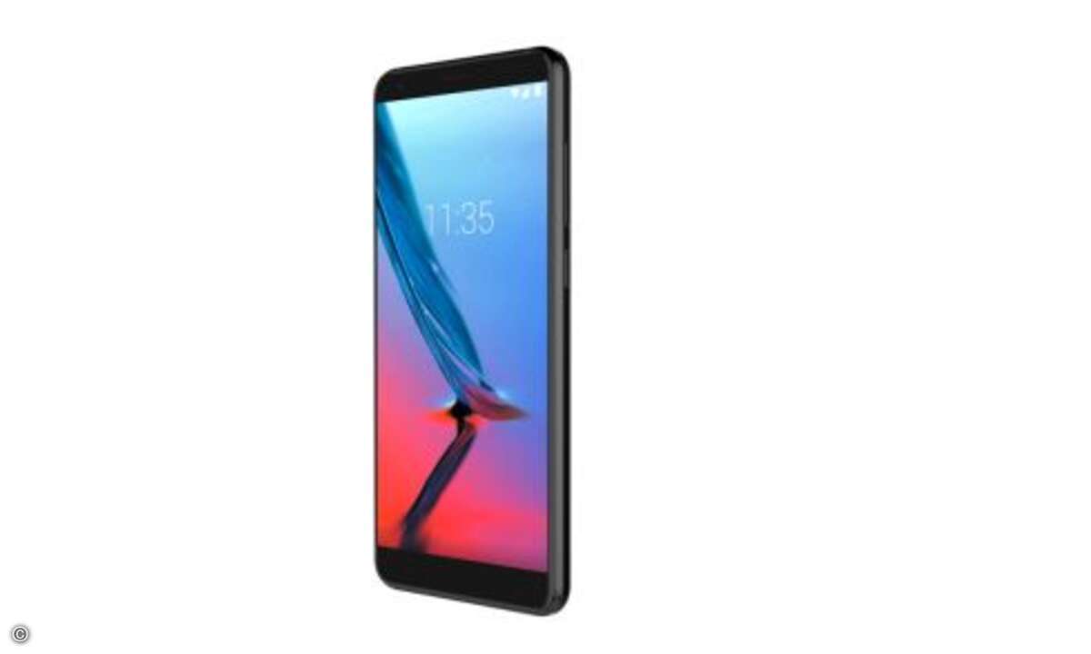 ZTEs neues »Blade V9«-Smartphone im Full-Screen-Design verfügt über eine Low-Light-Kamera (Bild: ZTE)