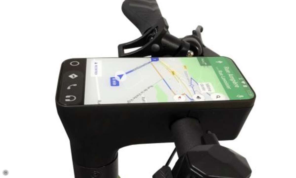 Der »Archos Citee Connect« ist laut Archos der erste Scooter mit Android- Betriebssystem (Bild: Archos)