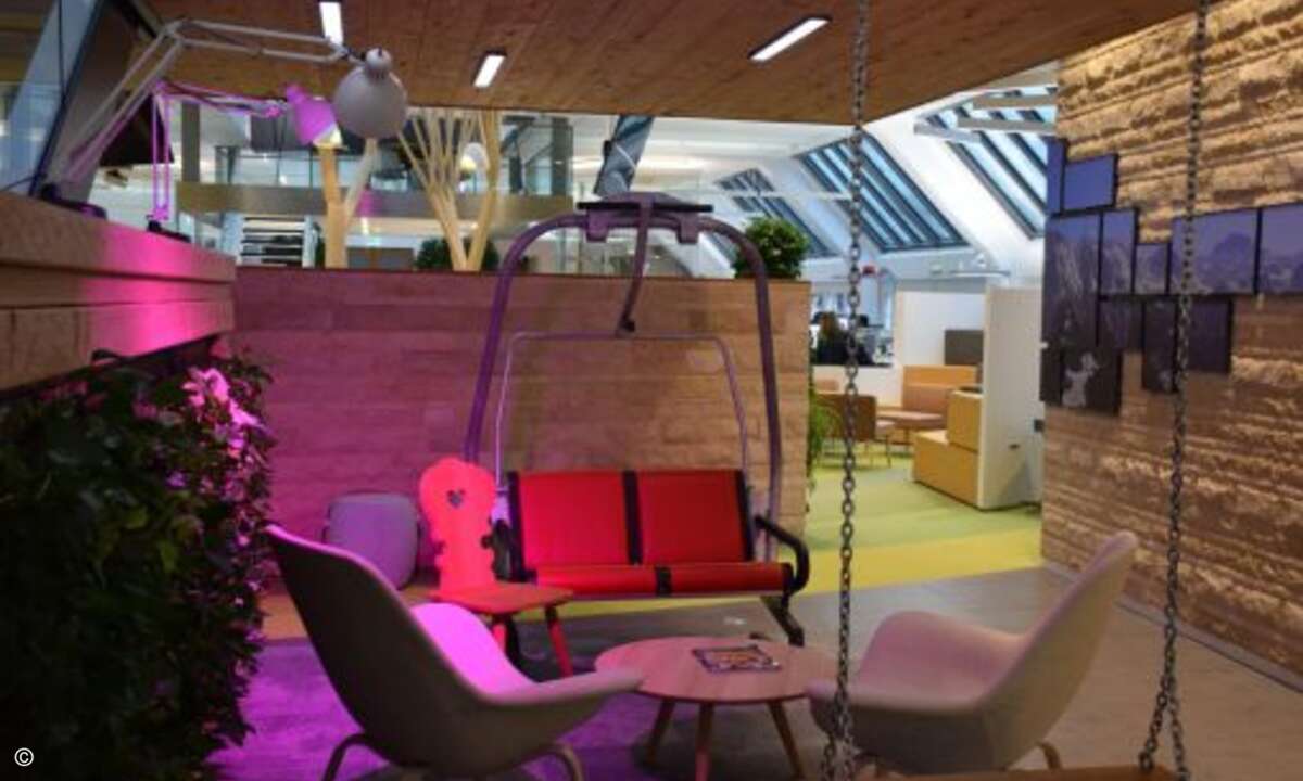 es sich allzusehr in der Schaukel bequem macht, ist auch beim Linkedin nicht wohl gelitten.