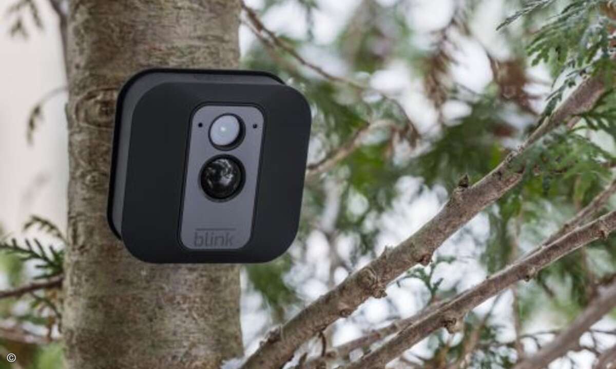 Die Outdoor-Kamera arbeitet in einem Temperatur-Bereich von -20° bis 45° C und ist wetterbeständig gemäß IP-65 (Bild: Blink)