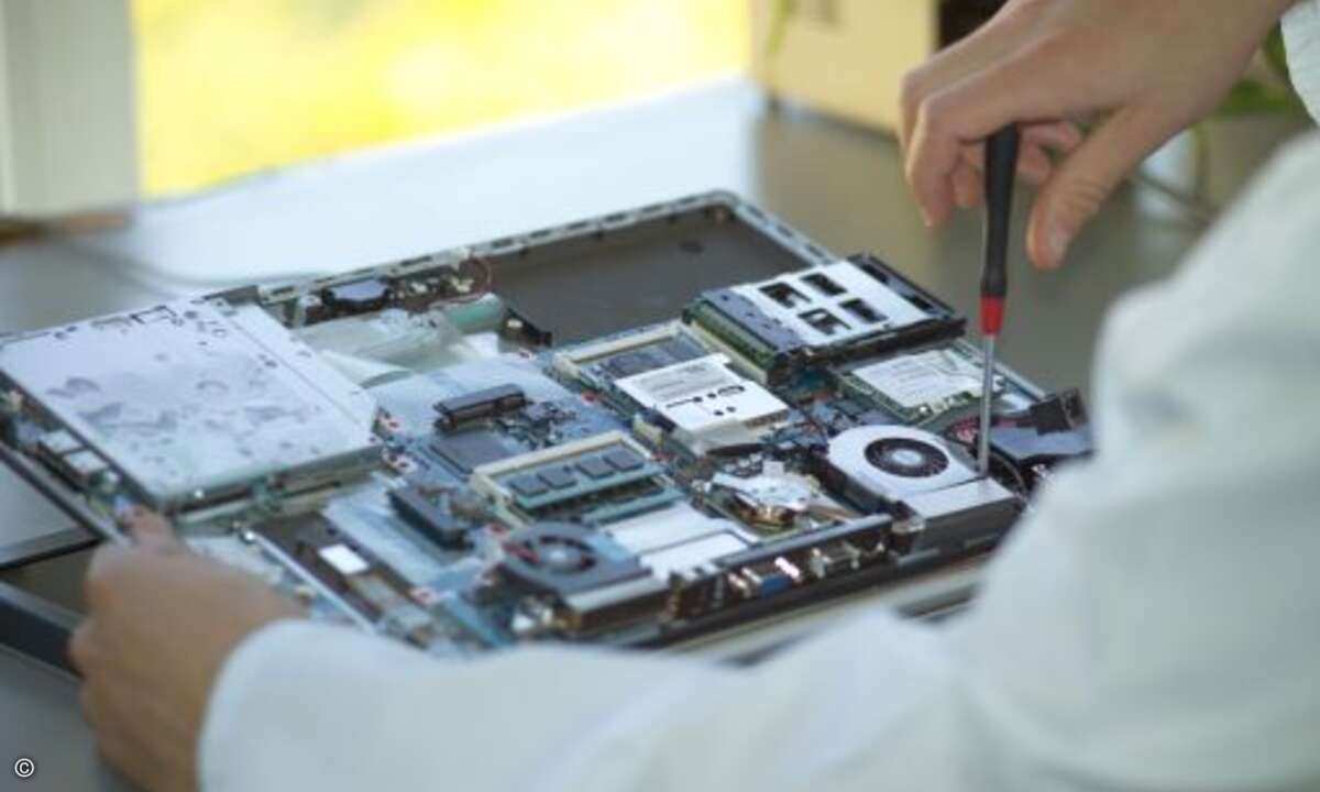Die Repairservices sind nicht nur für PC-Händler interessant, die selbst nicht reparieren können. Auch solche mit Reparaturservice können beispielsweise dort Ersatzteile kaufen (Bild: IME)