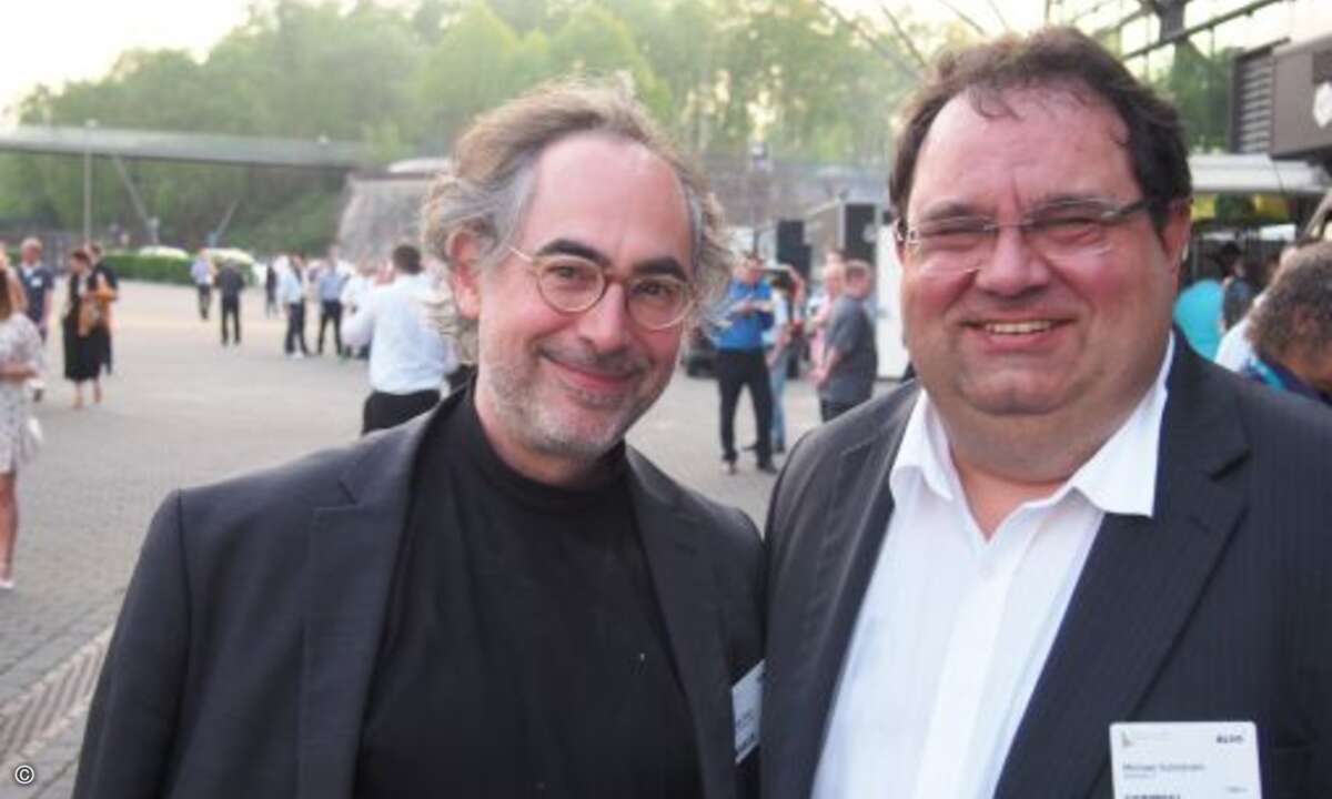 Andreas Raum (FreyRaum, li.) und Michael Schickram (Schickram IT) (Bild: CRN)