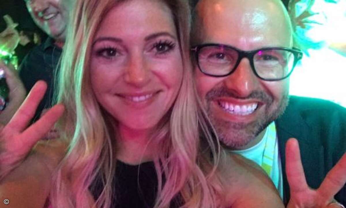 Gina Gießmann (CRN) und Maciej Wieczorek von Zotac (Bild: CRN)