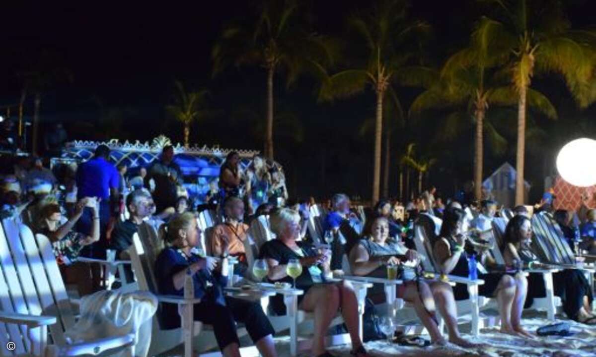 Der Cisco-Channel genoss die Beatles beim Abendkonzert sichtlich und auch ...
(Foto: CRN)