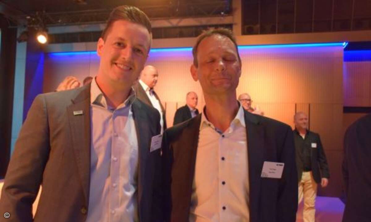 Andre Grzenia (li.) und Tom Dreger von Ingram Micro (Bild: CRN)