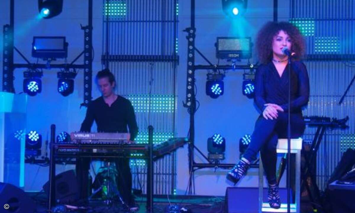 Auf der Abschlussparty gab es Live-Musik von