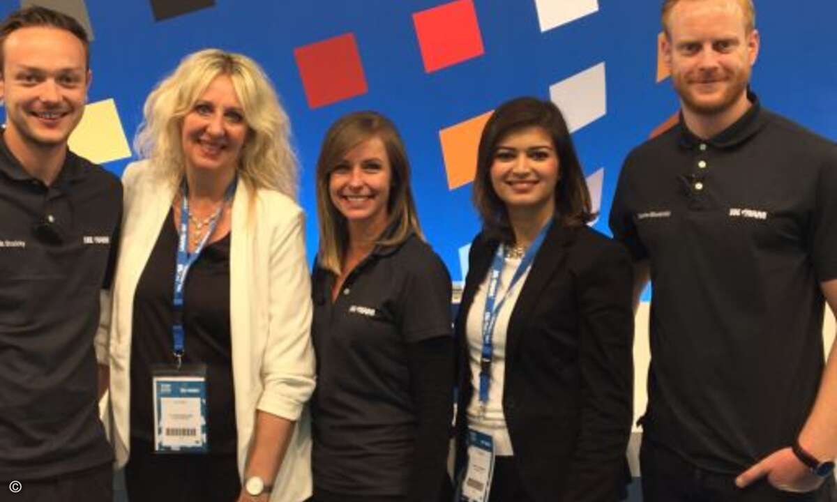 Dominik Strazicky, Nic Magerstädt, Victoria Bolik, Nazanin Faghihzadeh und Sandro Giovannini (Bild: CRN)