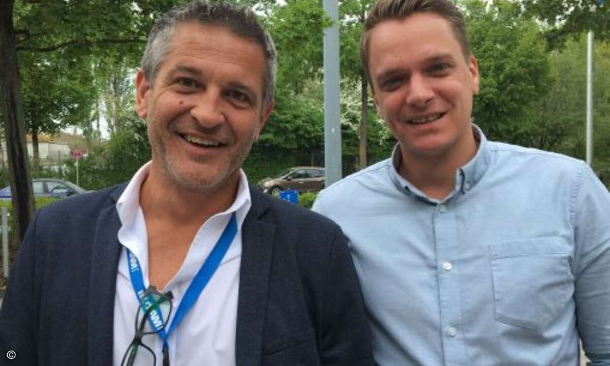 Dieter Rahe (li.) und Michael Plum (beide APC by Schneider Electric) (Bild: CRN)