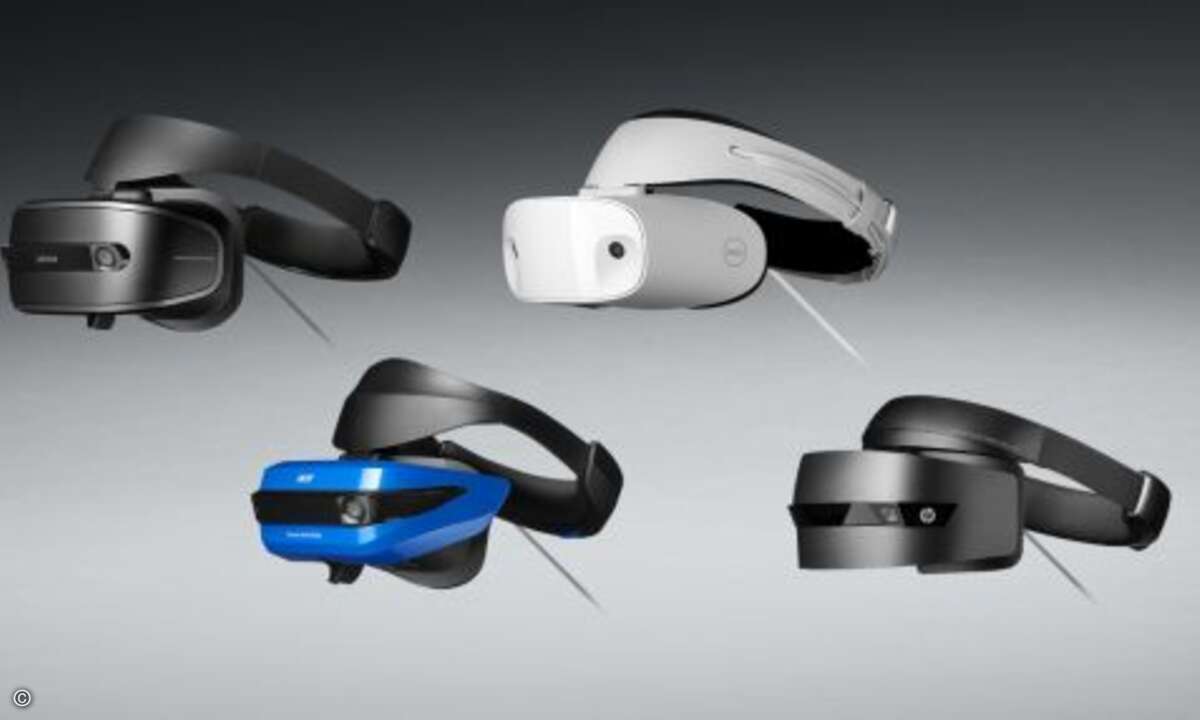 Fast alle großen PC-Hersteller haben die Windows-Plattform für die Entwicklung eigener Headsets genutzt (Bild: Microsoft)