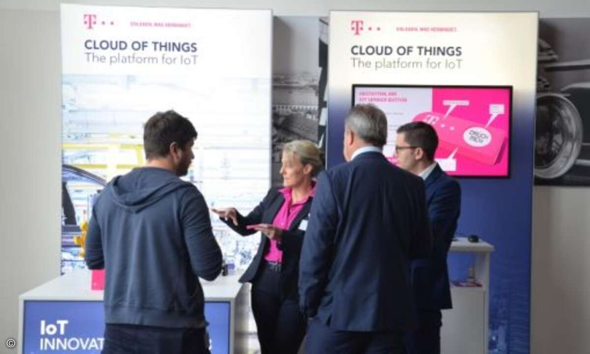 Mit zahlreichen Showcases zeigten die Software AG und ihre Partner, wie IoT-Lösungen in der Praxis funktionieren (Foto: Software AG)