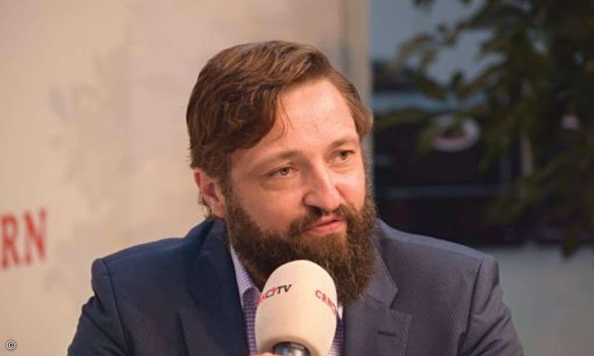 12:00 Uhr: OLIVER TUSZIK, Vice President und Vorsitzender der Geschäftsführung Cisco Deutschland (Foto: CRN)