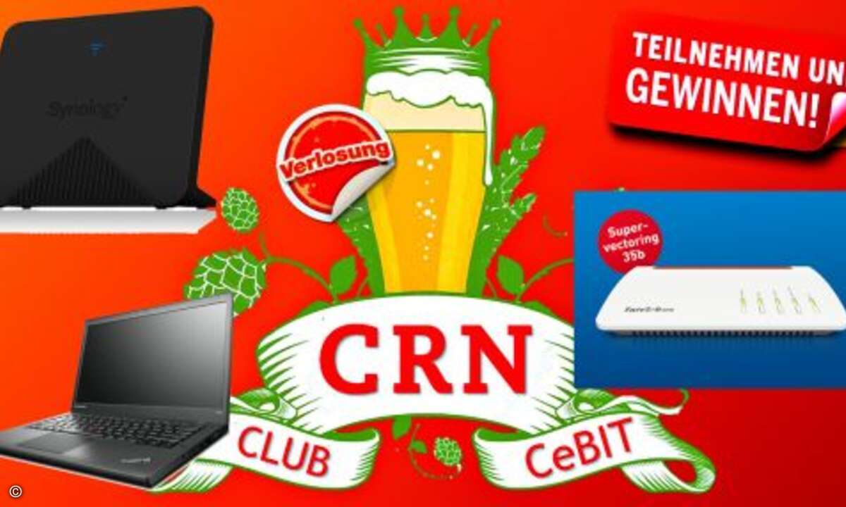 13:00-13:30 Uhr: CRN Club mit AVM, tecXL und Synology (Foto: CRN)
