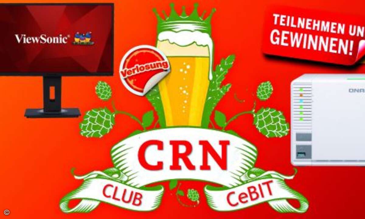 18:00-18:30 Uhr: CRN Club mit Qnap und Viewsonic (Foto: CRN)