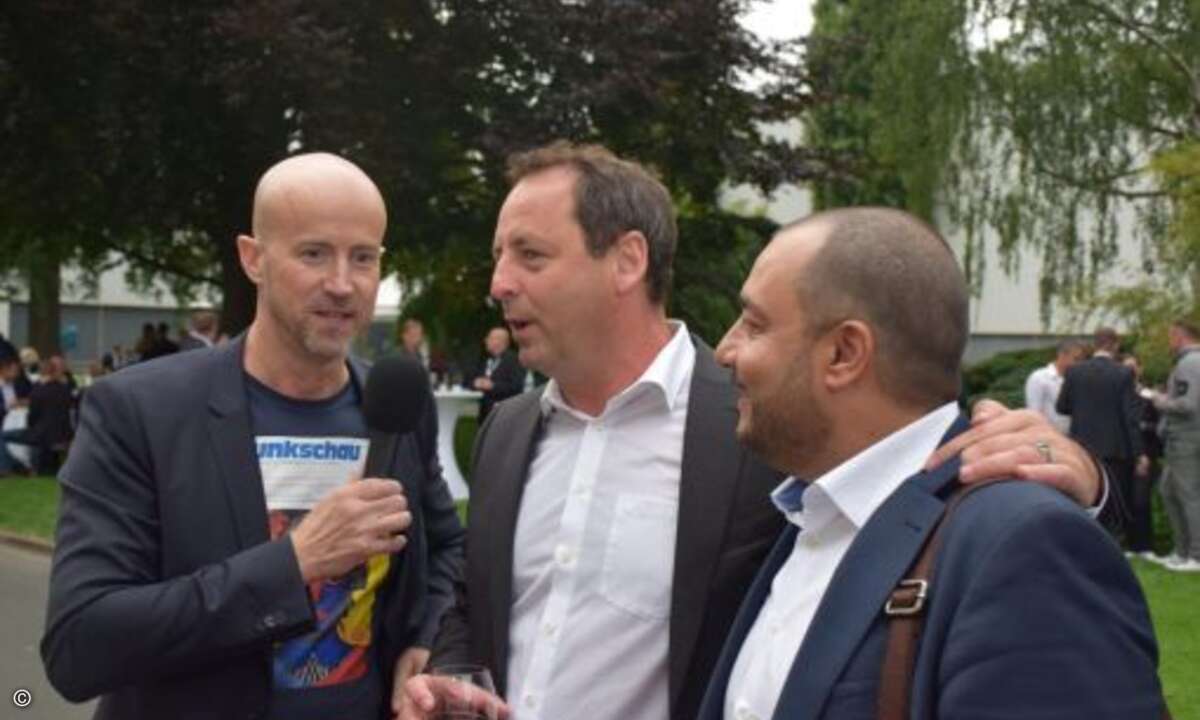 Helmut Schnierle von Telefónica war als Sponsor natürlich auch mit von der Partie... (Foto: CRN)