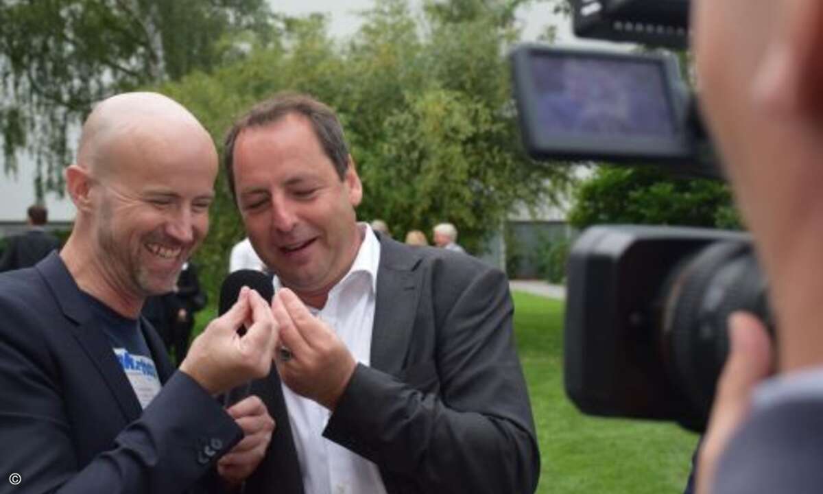 ... und rechnete mit Matthäus Hose noch einmal genau durch (Foto: CRN)