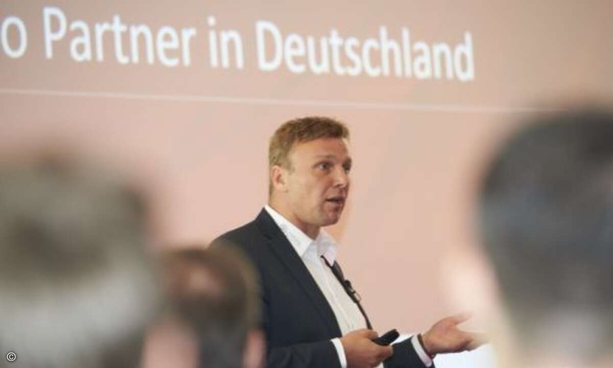 ... sondern auch um den neuen Channel-Chef Thomas Huber kennenzulernen, der kurz zuvor von Arrow zu Trend Micro gewechselt war (Foto: Trend Micro)