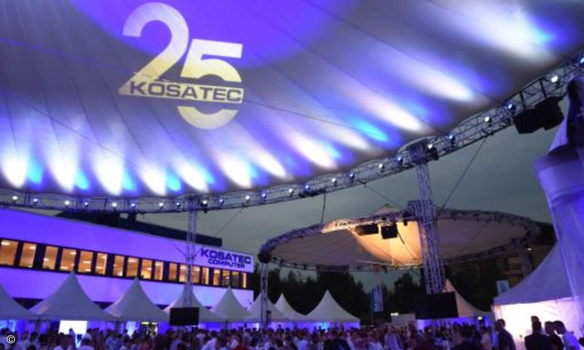 Kosatec feierte zum 25. Jubiläum eine große Geburtstagsparty mit den Partnern (Bild: Kosatec)