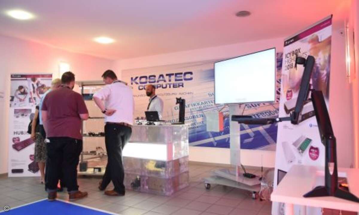 Raidsonic stellt seine neusten Icy-Box-Hightlights vor (Bild: Kosatec)