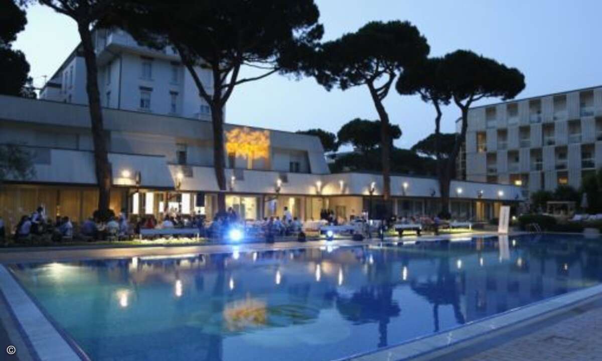 Mediterrane Abendstimmung beim Kaspersky Reseller Summit im italienischen Milano Marittima (Foto: Kaspersky)