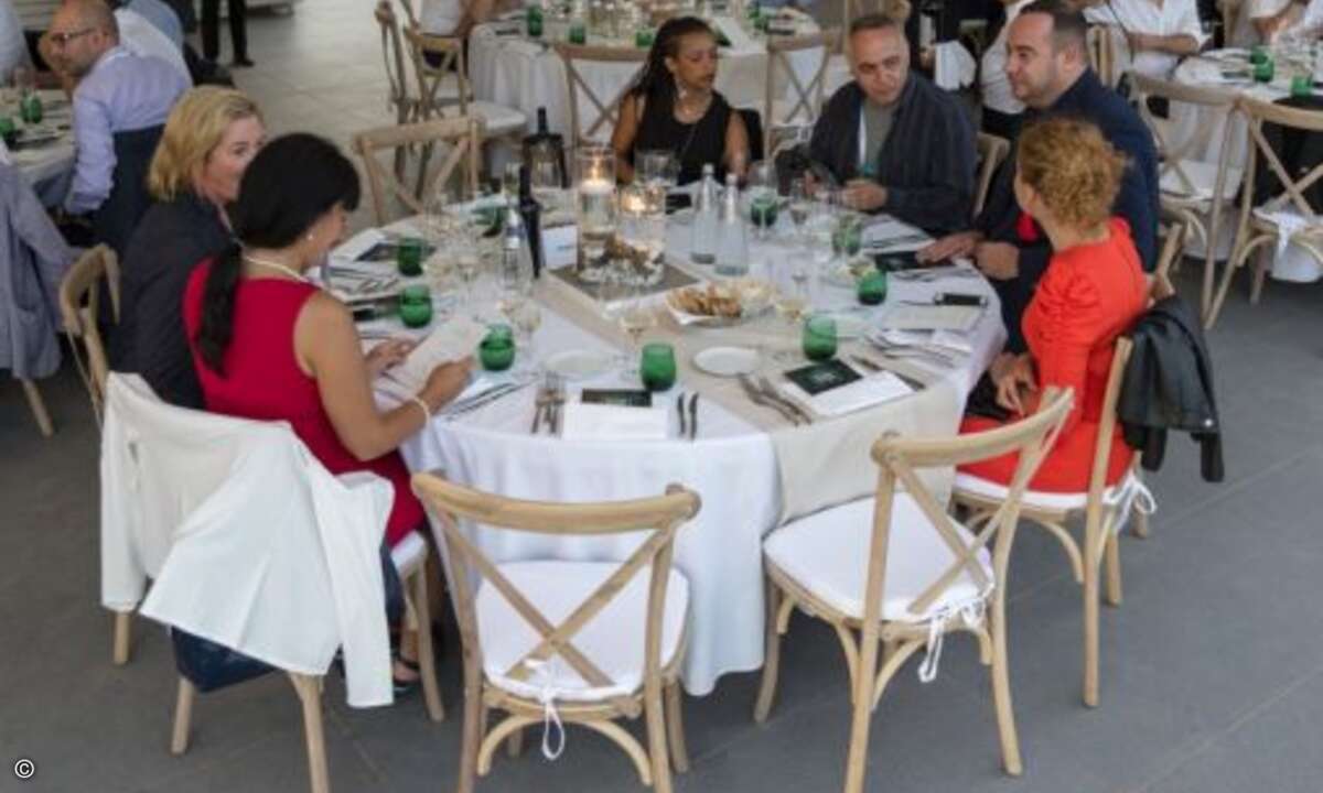 Networking beim Mittagessen ... (Foto: Kaspersky)