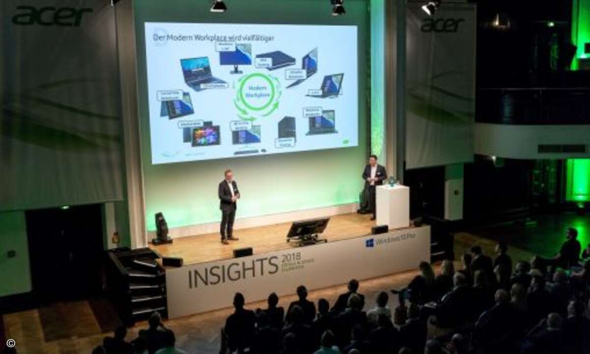 Carsten Dreissig, Head of Retail Sales (links) und Gerit Günther, Head of Commercial Channel Sales, geben Einblicke in die Vertriebsaufgaben (Bild: Acer)