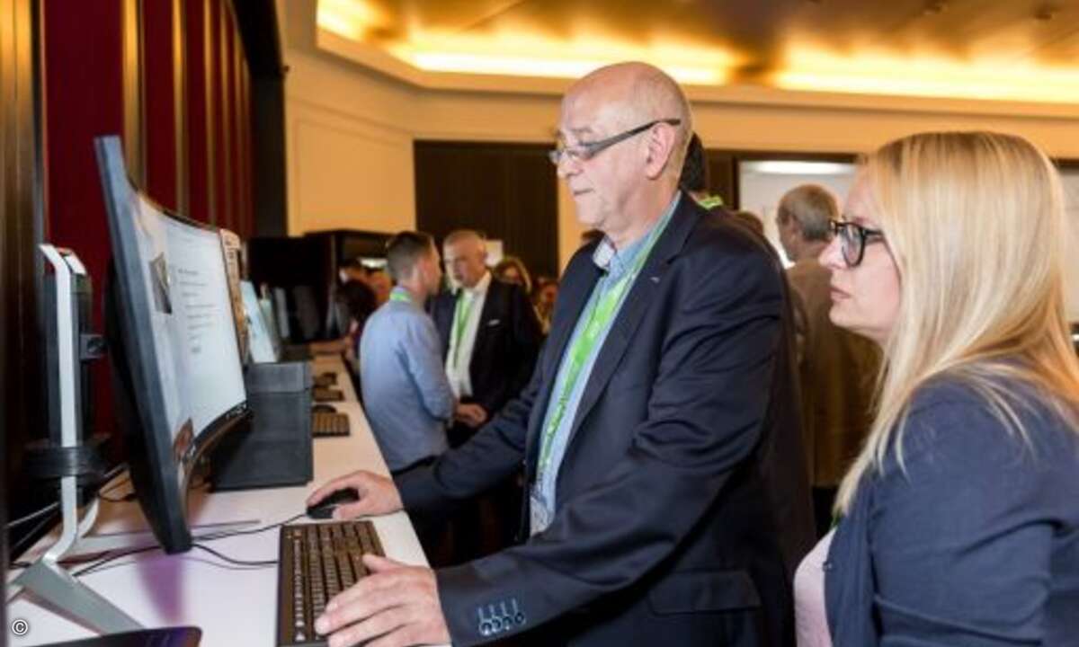 Auch Neuheiten in den Bereichen Displays und Projektoren weckten das Interesse der Partner (Bild: Acer)