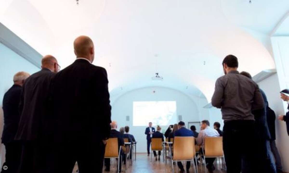 Die Vorträge zu aktuellen Themen, wie hier in Schloss Schönbrunn, waren gut besucht (Bild: Prianto)