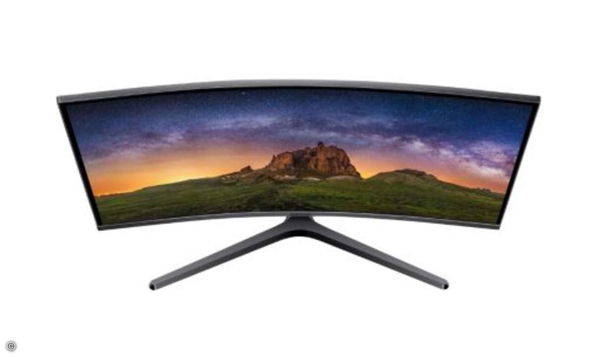Neu im Samsung-Gaming-Portfolio: das Einsteigermodell »CJG50« (Bild: Samsung)