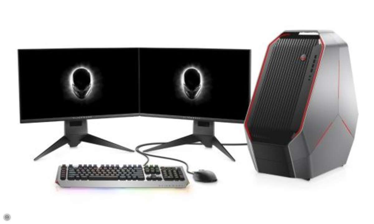 Damit eignet er sich für VR-, 4K- und 8K-Spiele oder fürs Streaming. (Bild: Dell)
