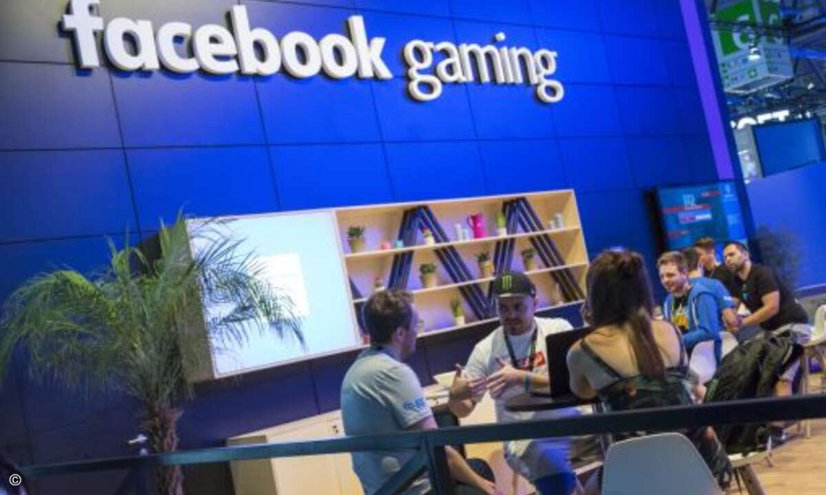 Auch Facebook Gaming war vertreten (Bild: Koelnmesse)