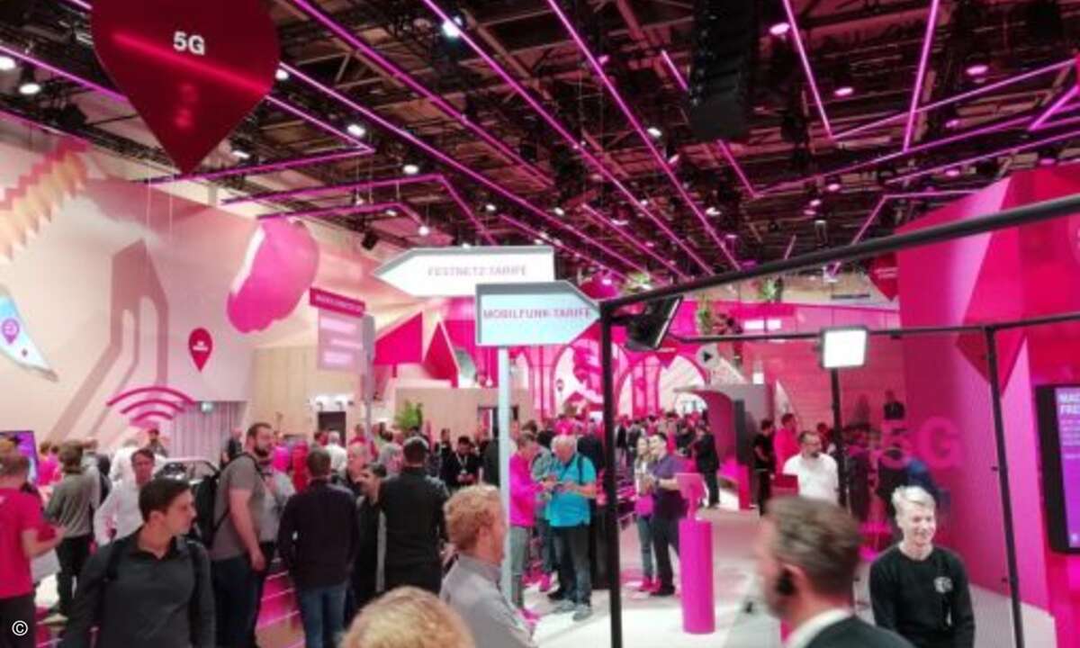 Die Telekom zeigt 5G im Live-Betrieb (Foto: CRN)