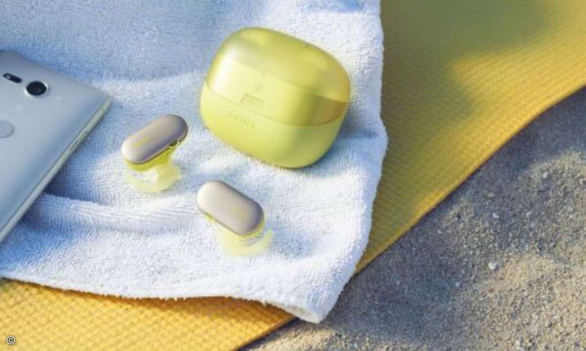 Dank seines internen Speichers lässt sich der »WF-SP900« auch ohne Smartphone nutzen. (Bild: Sony)