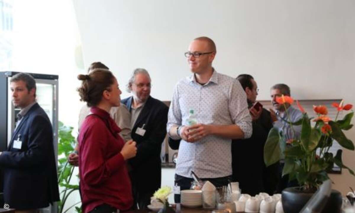 Gute Stimmung unter den Gästen (Foto: Eset)
