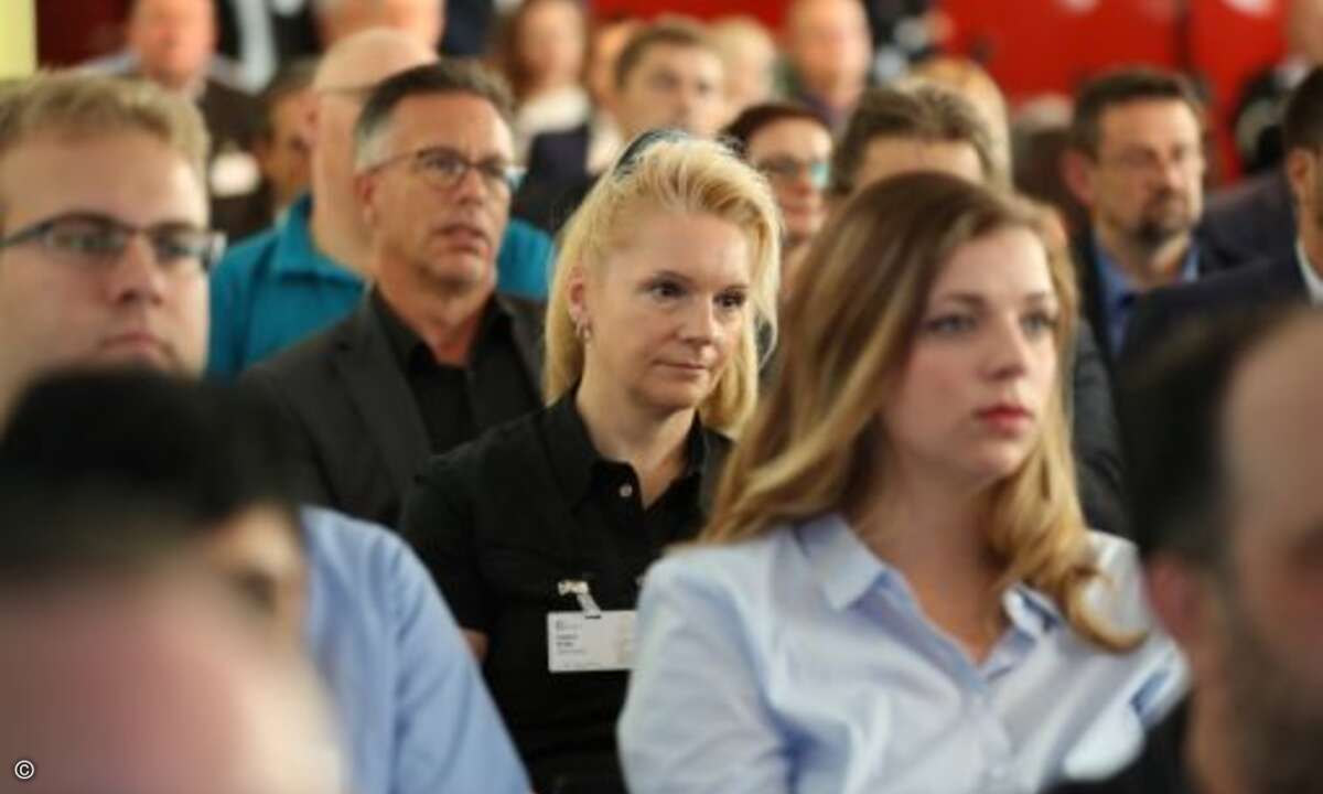 Interessiert lauschten die Partner den Keynotes (Foto: Eset)
