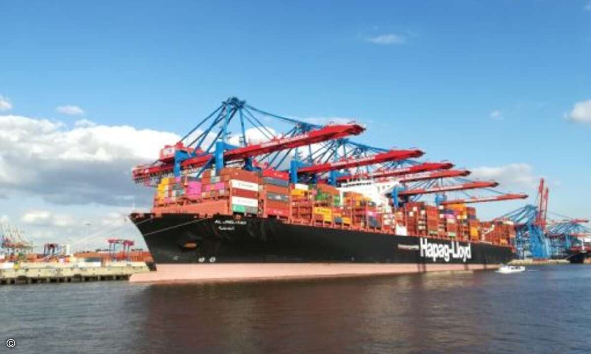 ... etwa riesige Container-Schiffe (Foto: CRN)