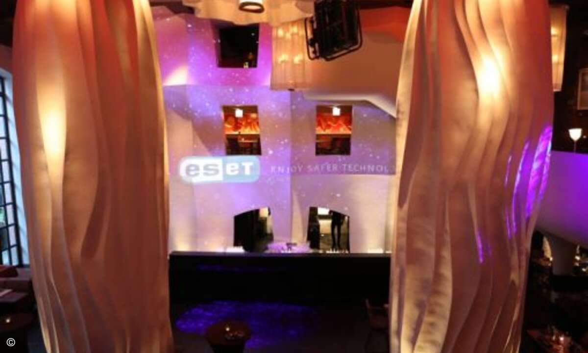 Der Höhepunkt des Abends nähert sich: die Verleihung der Partner-Awards (Foto: Eset)