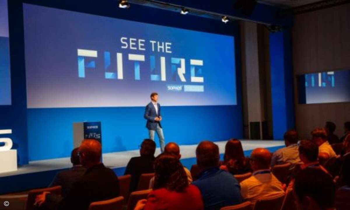 CEO Kris Hagerman informierte die 300 teilnehmenden Partner exklusiv über die Zukunft bei Sophos (Foto: Sophos)