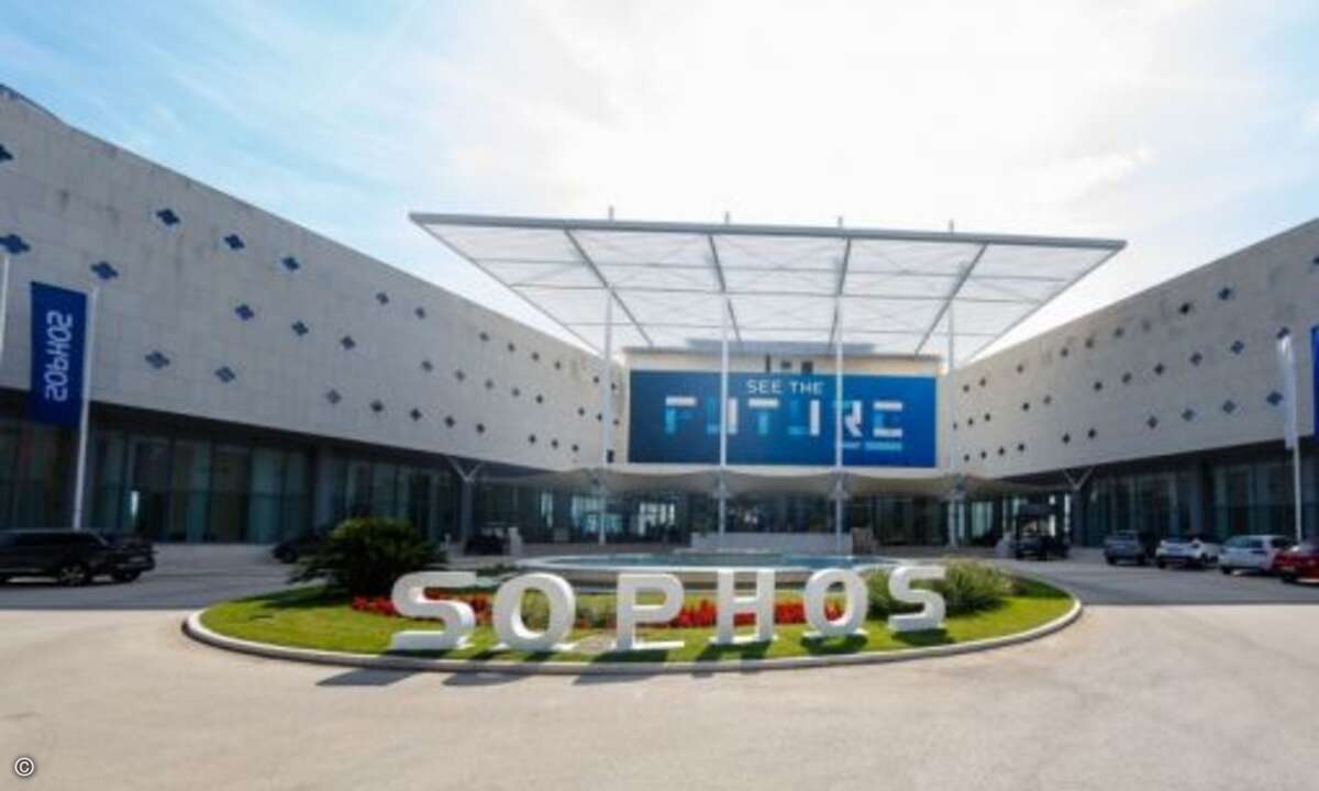Sophos-Branding fürs Konferenzhotel (Foto: Sophos)
