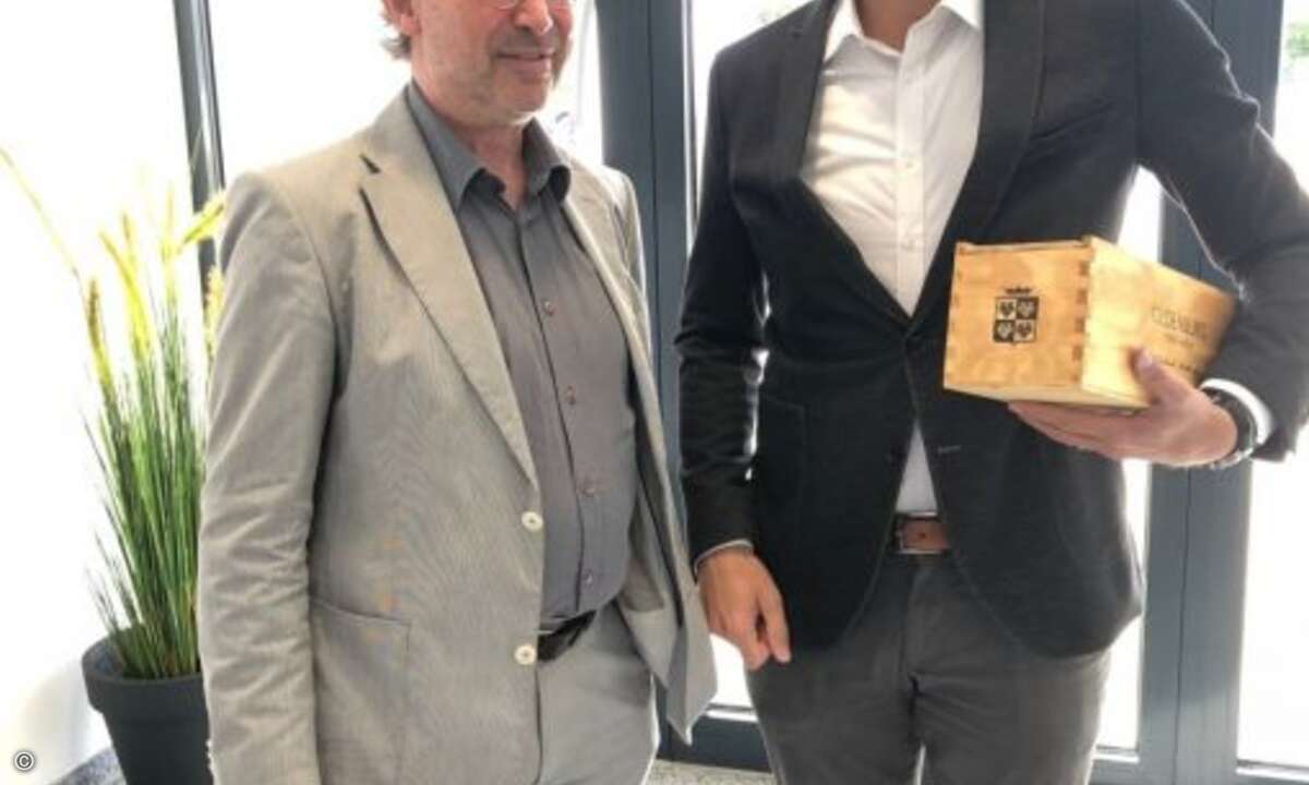 Andreas Raum (FreyRaum) und Christian Hoch von WEMA (Bild: CRN)
