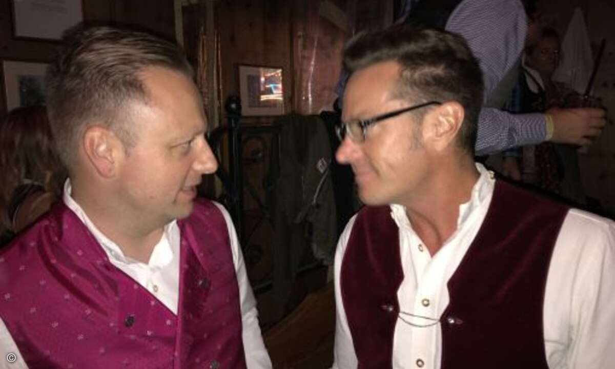 Vertriebsprofis unter sich: Alexander Witalinski (GSD) und Marc Adelberg (CRN) (Foto: CRN)